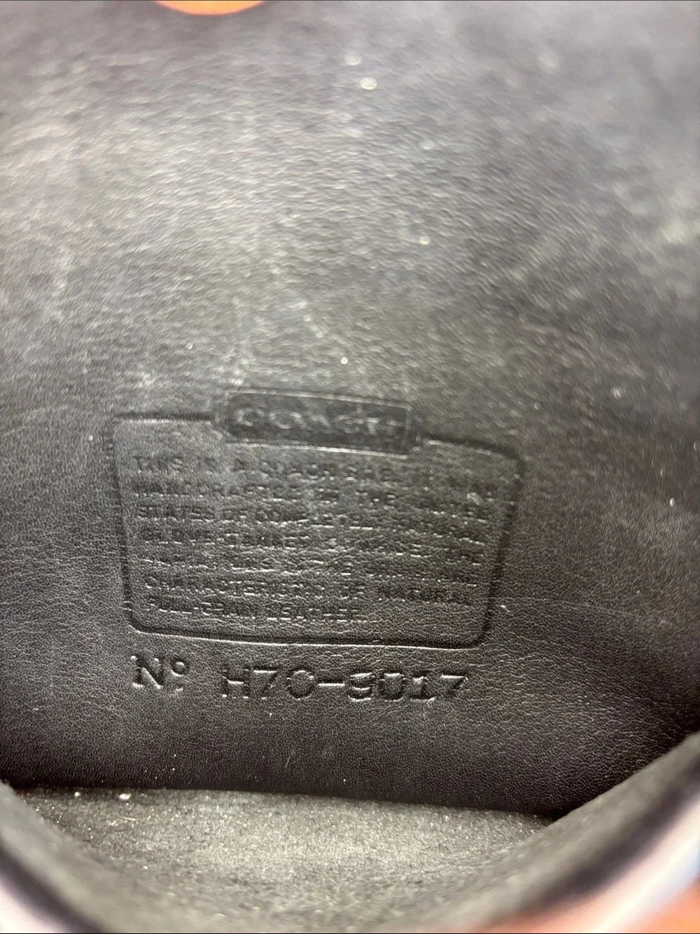 Vintage Coach Abbie Bag 9017